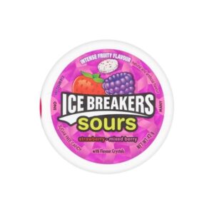 Ice Breakers Sours Strawberry & Mixed Berry 42G