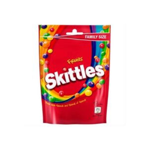 Skittles Fruits Sweets Family Size Pouch Bag 196g