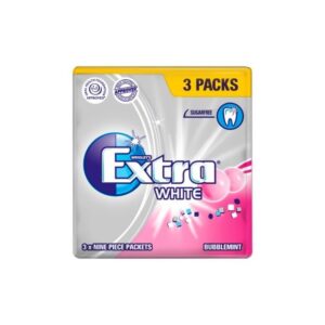 Wrigley’s Extra White Sugar Free Chewing Gum 3 Packs 37.8G