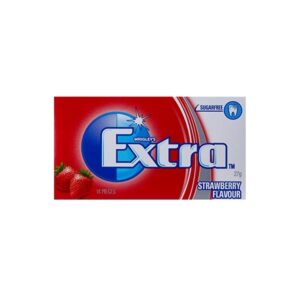 Wrigley’s Extra Starwberry Flavour Sugar Free Chewing Gum 27G