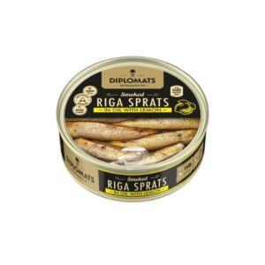 Riga Sprats In Oil With Taste Of Lemon 160G