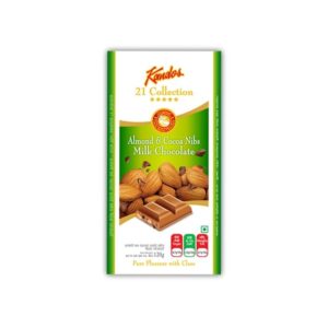 Kandos 21Collection Almond&Cocoa Nibs Milk Chocolate 120G