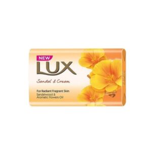 Lux Sandal & Cream Flower Oil Soap 100G