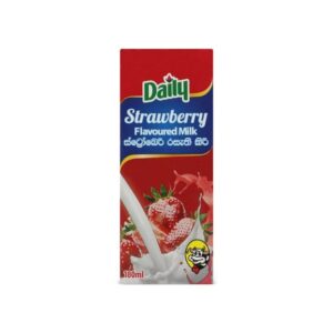 Daily Milk Strawberry Flavoured Milk 180Ml