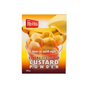 Motha Banana Flav Custard Powder 100G