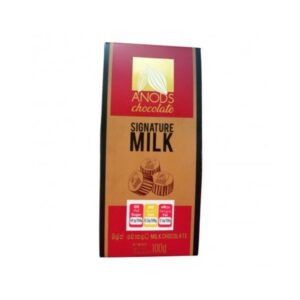Anods Signature Milk Chocolate 100G