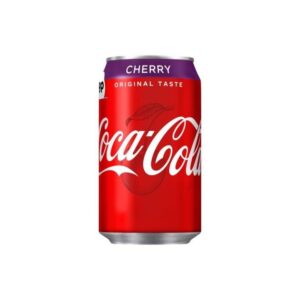 Coca Cola Cherry Flavour Soft Drinks Can 330Ml