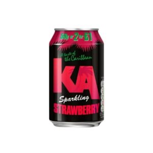 Ka Sparkling Strawberry 330Ml Can