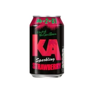 Ka Sparkling Strawberry Soda 330Ml