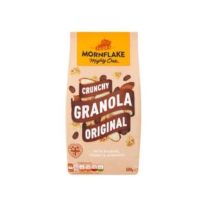 Mornflake Crunchy Granola Original Raisin Honey&Almonds 500G