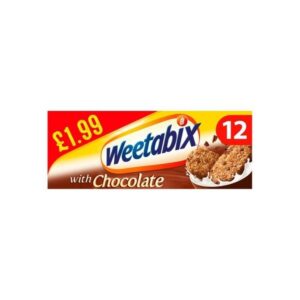 Weetabix With Chocolate 12 Bisc