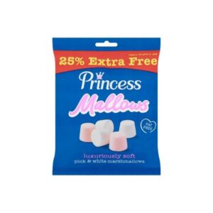 Princess Mallows Marshmallows Pink & White Pack 190G