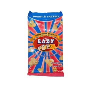 Eazy Pop Sweet & Salted Microwave Popcorn 85G