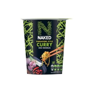 Naked Singapore Style Curry Egg Noodles 78G