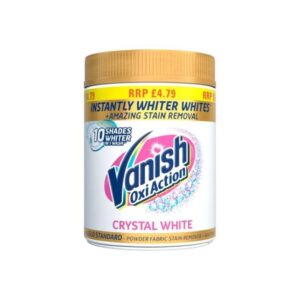 Vanish Fabric Stain Remover Oxi Action Powder Crystal White 470G