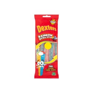 Dexters Rainbow Dyna Mix Flavour Candy Sticks 180G
