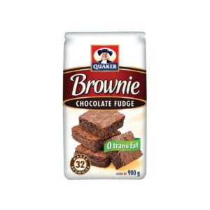 Quaker Brownie Chocolate Fudge Baking Mix 900G