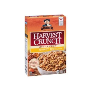 Quaker Harvest Crunch Honey Nut Flav 400G