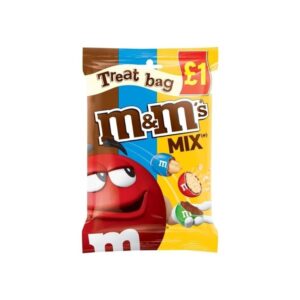 M&M’S Mix Treat Bag – Chocolate, Peanut & Crispy 82G