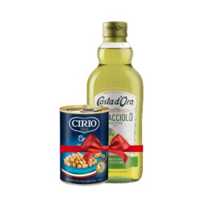 Costa D Oro Grapeseed Oil 500Ml With Free Cirio Chick Peas 400g Pack