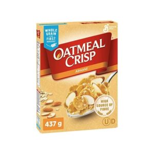 Whole Grain Oatmeal Crisp Almond 437G