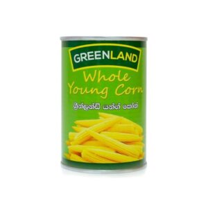 Green Land Whole Young Corn 425G Tin