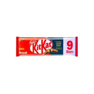 Kitkat 9 Bars Dark Mint Chocolate Bar 186.3G