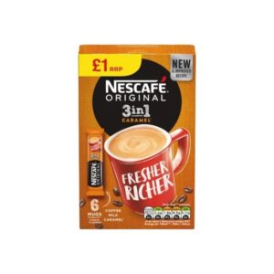 Nescafe 3 In 1 Caramel Instant Coffee 102G