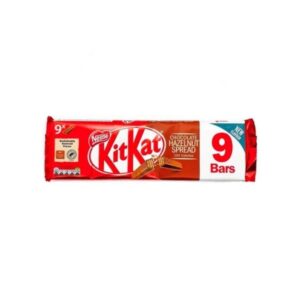 Kitkat Hazelnut Spread Chocolate 2 Fingers 9 Bar 186.3G