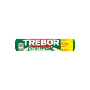Trebor Extra Strong Peppermint Mints Roll 41.3G