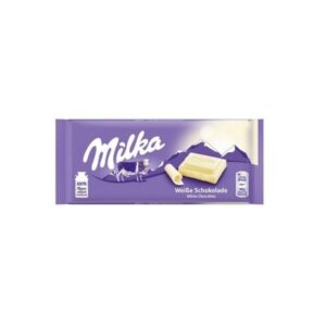 Milka White Chocolate 100G