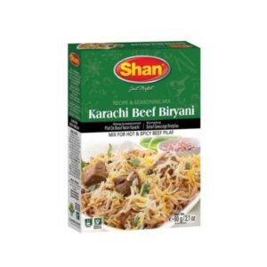 Shan Karachi Beef Biriyani Recipe & Seasoning Mix 50G