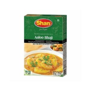 Shan Aaloo Bhaji Recipe & Seasoning Mix 50G