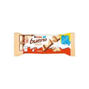 Kinder Bueno White Chocolate 2 Bars 39G