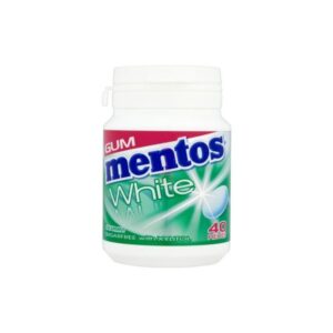 Mentos White Spearmint Sugarfree Chewing Gum Bottle 64G