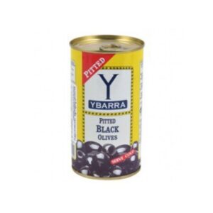 Ybarra Pitted Black Olives 350G