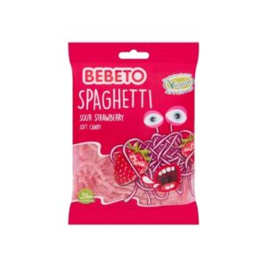 Bebeto Spaghetti Sour Strawberry