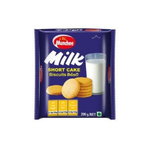 Munchee Milk Short Cake Biscuit 200G