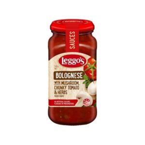 Leggo’s Bolognese With Mushroom Chunky Tomato & Herbs 500G