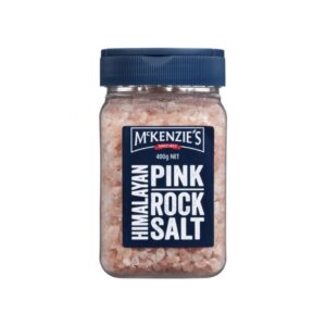 Mckenzies Pink Rock Salt 400G