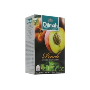 Dilmah Peach Flav Black Tea 30G