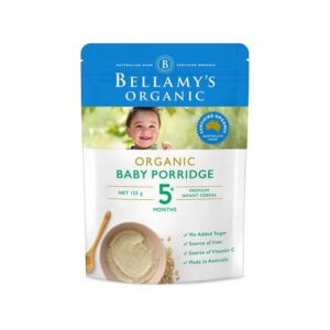 Bellamy’s Organic Baby Porridge 5M+ 125G