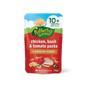 Rafferty’s Garden Chicken Basil Tomato Pasta 170G 10M+