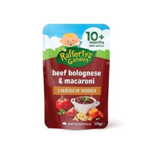 Rafferty’s Beef Bolognese & Macaroni 170G 10M+