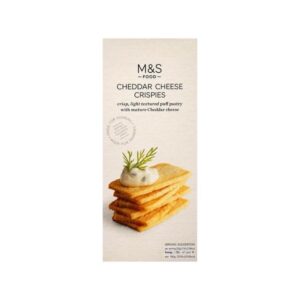 M&s Cheddar Cheese Cripsies 100G