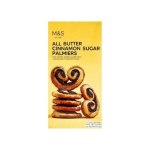 M&S All Butter Cinnamon Sugar Palmiers 100G