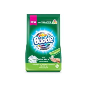 Bubble Compact Laundry Detergent With Aloe Vera 1Kg