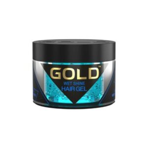 Gold Wet Shine Hair Gel 100Ml