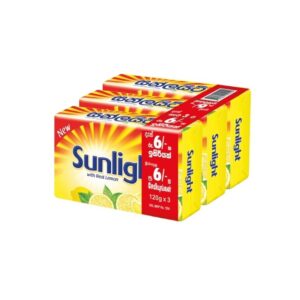Sunlight With Real Lemon 3 Soap Save Pack