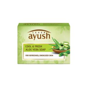 Ayush Cool & Fresh Aloevera Soap 100G